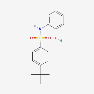 4-tert-butyl-N-(2-hydroxyphenyl)benzenesulfonamide