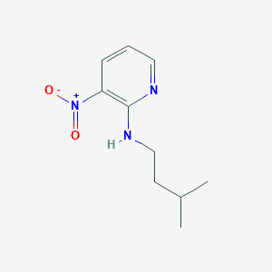 molecular formula C10H15N3O2 B2666860 N-(3-methylbutyl)-3-nitro-2-pyridinamine CAS No. 931950-35-5