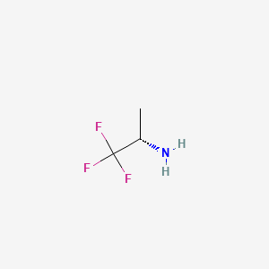 molecular formula C3H6F3N B2666874 (S)-1,1,1-trifluoropropan-2-amine CAS No. 125278-10-6; 125353-44-8