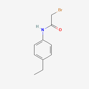 molecular formula C10H12BrNO B2666968 2-Bromo-N-(4-ethylphenyl)acetamide CAS No. 854092-05-0