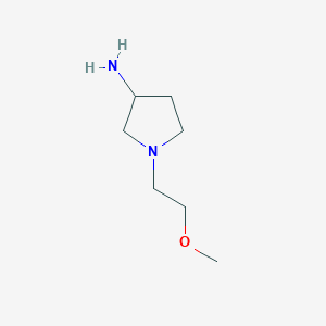 1-(2-Methoxyethyl)pyrrolidin-3-amine