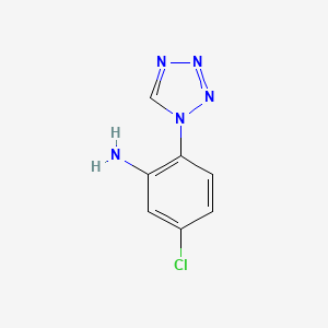 5-chloro-2-(1H-tetrazol-1-yl)aniline