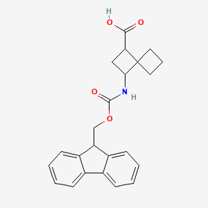 3-(9H-Fluoren-9-ylmethoxycarbonylamino)spiro[3.3]heptane-1-carboxylic acid
