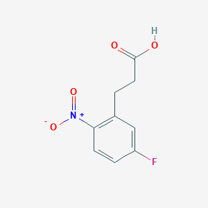 3-(5-Fluoro-2-nitrophenyl)propanoic acid