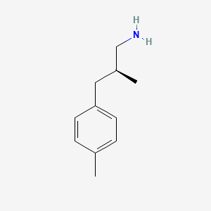 molecular formula C11H17N B2667097 (2S)-2-Methyl-3-(4-methylphenyl)propan-1-amine CAS No. 2248198-88-9