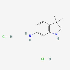 3,3-Dimethylindolin-6-amine dihydrochloride