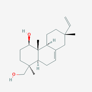 molecular formula C20H32O2 B2667325 13beta-Methyl-13-vinylpodocarpa-7-ene-1beta,19-diol CAS No. 1353041-96-9
