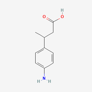 molecular formula C10H13NO2 B2667327 3-(4-氨基苯基)丁酸 CAS No. 4681-28-1