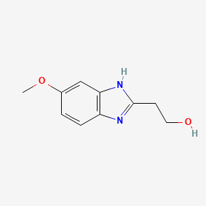 2-(5-methoxy-1H-benzo[d]imidazol-2-yl)ethanol
