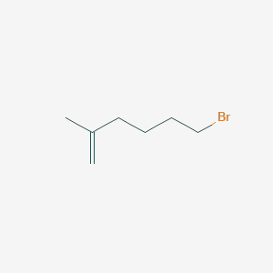 molecular formula C7H13Br B2667358 6-Bromo-2-methylhex-1-ene CAS No. 1974-89-6; 38334-97-3