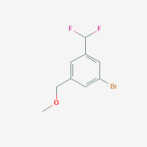 1-Bromo-3-(difluoromethyl)-5-(methoxymethyl)benzene