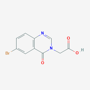 (6-bromo-4-oxoquinazolin-3(4H)-yl)acetic acid