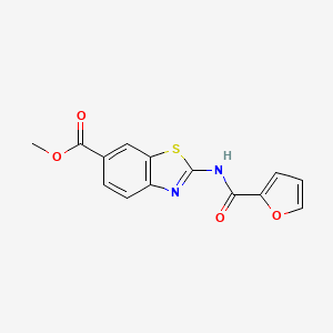 Methyl 2-(furan-2-carboxamido)benzo[d]thiazole-6-carboxylate
