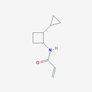 N-(2-Cyclopropylcyclobutyl)prop-2-enamide