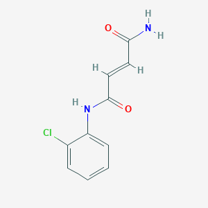molecular formula C10H9ClN2O2 B2667440 But-2-enedioic acid amide (2-chloro-phenyl)-amide CAS No. 314248-27-6