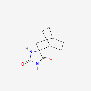 Spiro[bicyclo[2.2.2]octane-2,4'-imidazolidine]-2',5'-dione