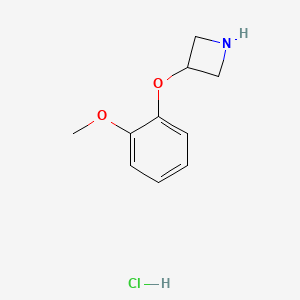B2667495 3-(2-Methoxyphenoxy)azetidine hydrochloride CAS No. 1269184-60-2; 954223-14-4