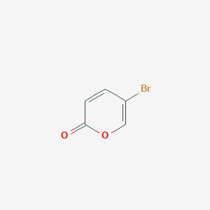 molecular formula C5H3BrO2 B026676 5-溴-2H-吡喃-2-酮 CAS No. 19978-33-7
