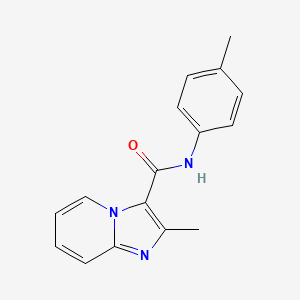 B2667602 2-methyl-N-(4-methylphenyl)imidazo[1,2-a]pyridine-3-carboxamide CAS No. 241146-68-9