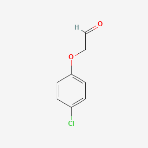 molecular formula C8H7ClO2 B2667644 2-(4-Chlorophenoxy)acetaldehyde CAS No. 43018-72-0