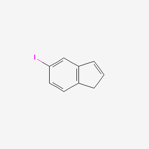 molecular formula C9H7I B2667968 5-iodo-1H-indene CAS No. 75476-79-8