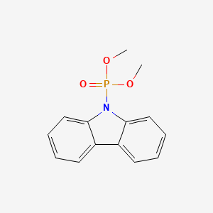 molecular formula C14H14NO3P B2668067 Dimethyl (9H-carbazol-9-yl)phosphonate CAS No. 865078-22-4