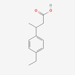 3-(4-Ethylphenyl)butanoic acid