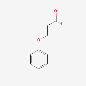 molecular formula C9H10O2 B2668125 3-Phenoxypropanal CAS No. 22409-86-5