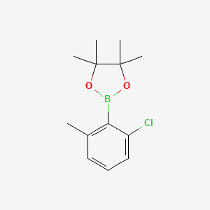 2-(2-Chloro-6-methylphenyl)-4,4,5,5-tetramethyl-1,3,2-dioxaborolane