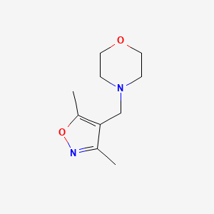 4-[(3,5-Dimethyl-1,2-oxazol-4-yl)methyl]morpholine