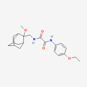 N1-(4-ethoxyphenyl)-N2-(((1R,3S,5r,7r)-2-methoxyadamantan-2-yl)methyl)oxalamide