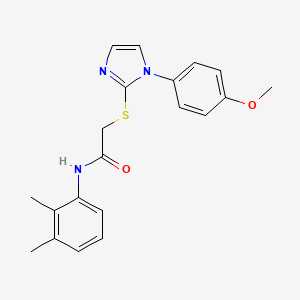 N-(2,3-dimethylphenyl)-2-((1-(4-methoxyphenyl)-1H-imidazol-2-yl)thio)acetamide