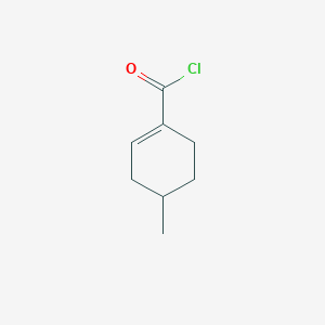 molecular formula C8H11ClO B026683 4-Methylcyclohex-1-ene-1-carbonyl chloride CAS No. 111055-02-8