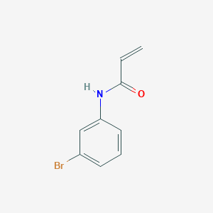 molecular formula C9H8BrNO B2668370 N-(3-Bromophenyl)Acrylamide CAS No. 134046-67-6