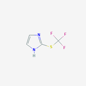 2-[(trifluoromethyl)sulfanyl]-1H-imidazole