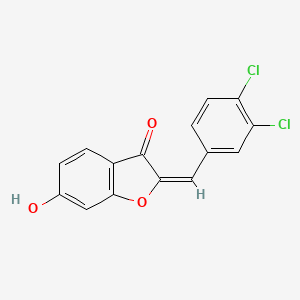 2-[(3,4-Dichlorophenyl)methylene]-6-hydroxybenzo[b]furan-3-one