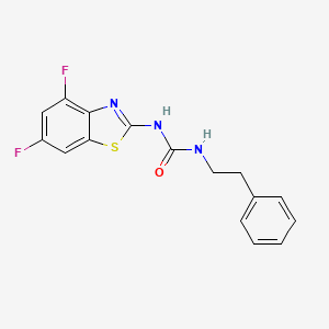 1-(4,6-Difluorobenzo[d]thiazol-2-yl)-3-phenethylurea