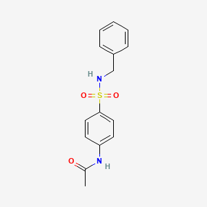 N-[4-(benzylsulfamoyl)phenyl]acetamide