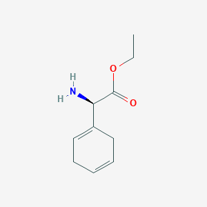 Ethyl (2R)-2-amino-2-cyclohexa-1,4-dien-1-ylacetate