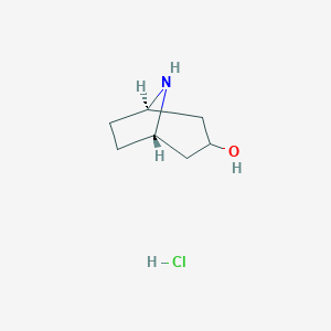 molecular formula C₇H₁₃NO B026686 Nortropine CAS No. 538-09-0