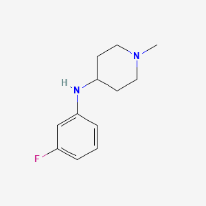 N-(3-fluorophenyl)-1-methylpiperidin-4-amine