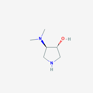 (3r,4r)-4-(Dimethylamino)pyrrolidin-3-ol