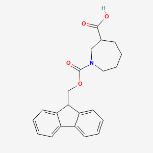 1-{[(9H-fluoren-9-yl)methoxy]carbonyl}azepane-3-carboxylic acid