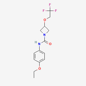 N-(4-ethoxyphenyl)-3-(2,2,2-trifluoroethoxy)azetidine-1-carboxamide