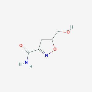5-(Hydroxymethyl)-1,2-oxazole-3-carboxamide
