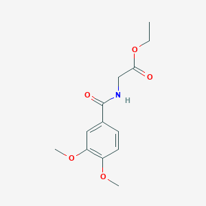 ethyl N-(3,4-dimethoxybenzoyl)glycinate