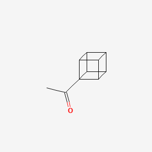 molecular formula C10H10O B2668759 1-(Cuban-1-yl)ethan-1-one CAS No. 80606-52-6