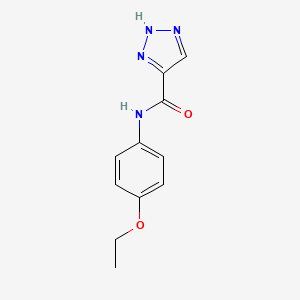 N-(4-ethoxyphenyl)-1H-1,2,3-triazole-5-carboxamide