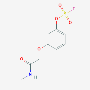 1-Fluorosulfonyloxy-3-[2-(methylamino)-2-oxoethoxy]benzene