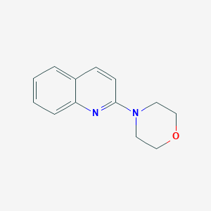 molecular formula C13H14N2O B2669137 2-Morpholinoquinoline CAS No. 34500-40-8